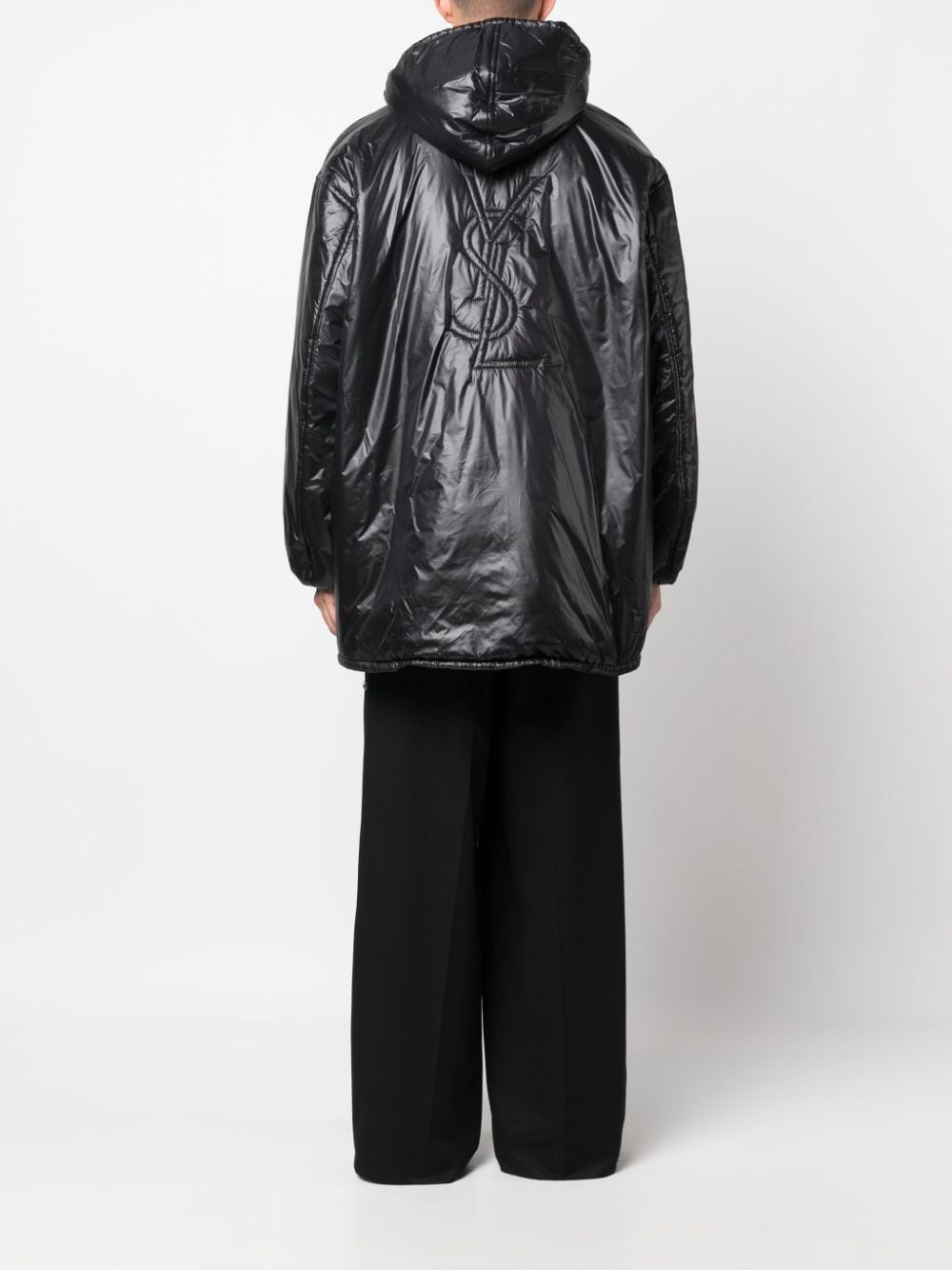 Saint Laurent Men Cassandre Raincoat