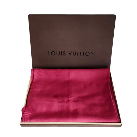 Louis Vuitton Giant Monogram Cashmere Silk Stole