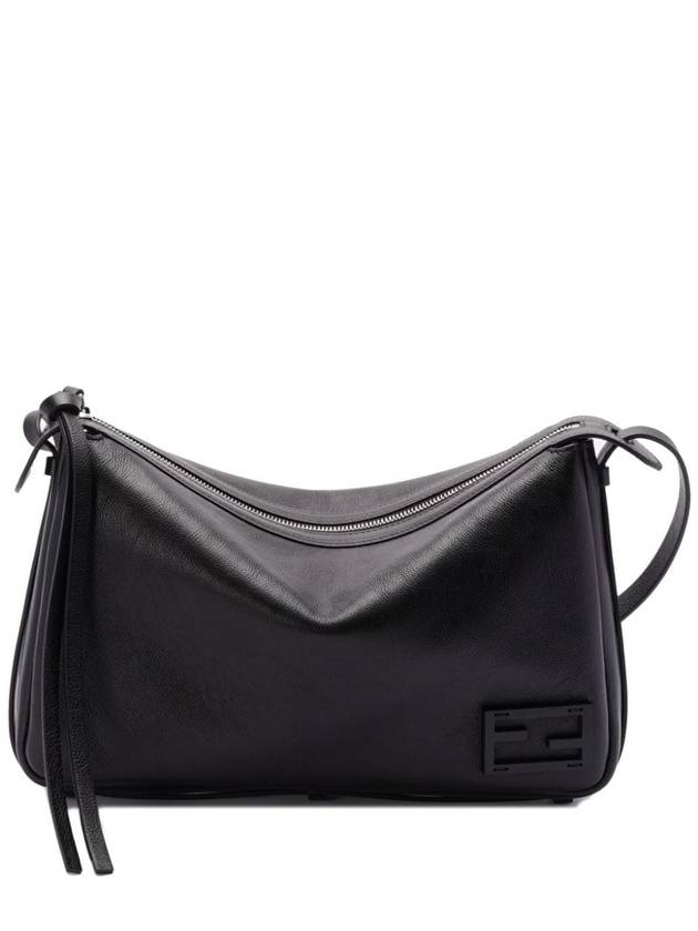 Fendi Simply Medium Shoulder Bag Black