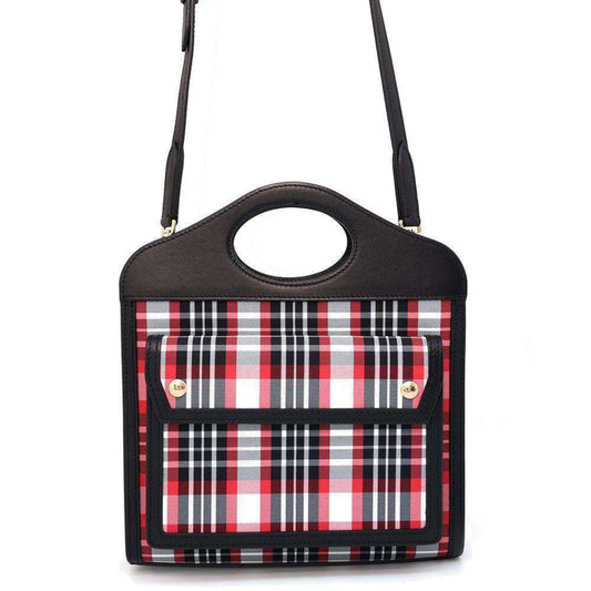 Burberry   Color Leather Nylon Handbag Shoulder Bag ()