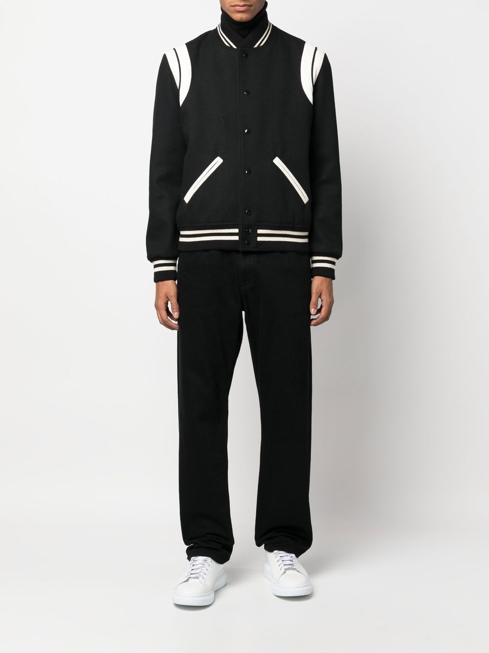 Saint Laurent Men Eddy Cotton Jacket