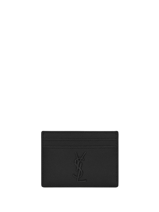 Saint Laurent Men Cassandre Card Holder