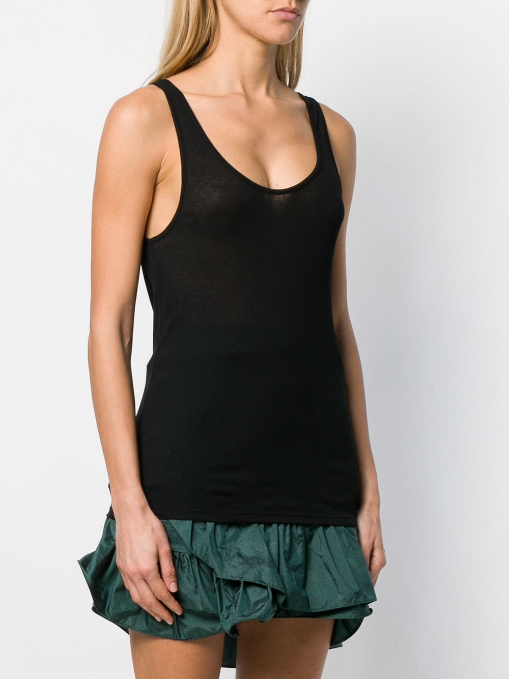 Saint Laurent Women Tank Top With Logo