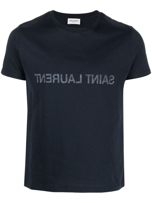 Saint Laurent Men Logo T-Shirt