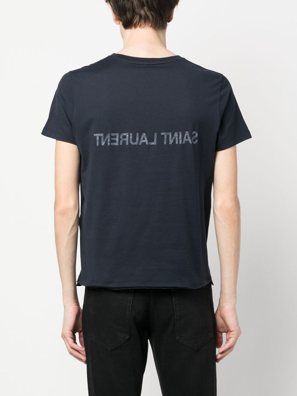 Saint Laurent Men Logo T-Shirt