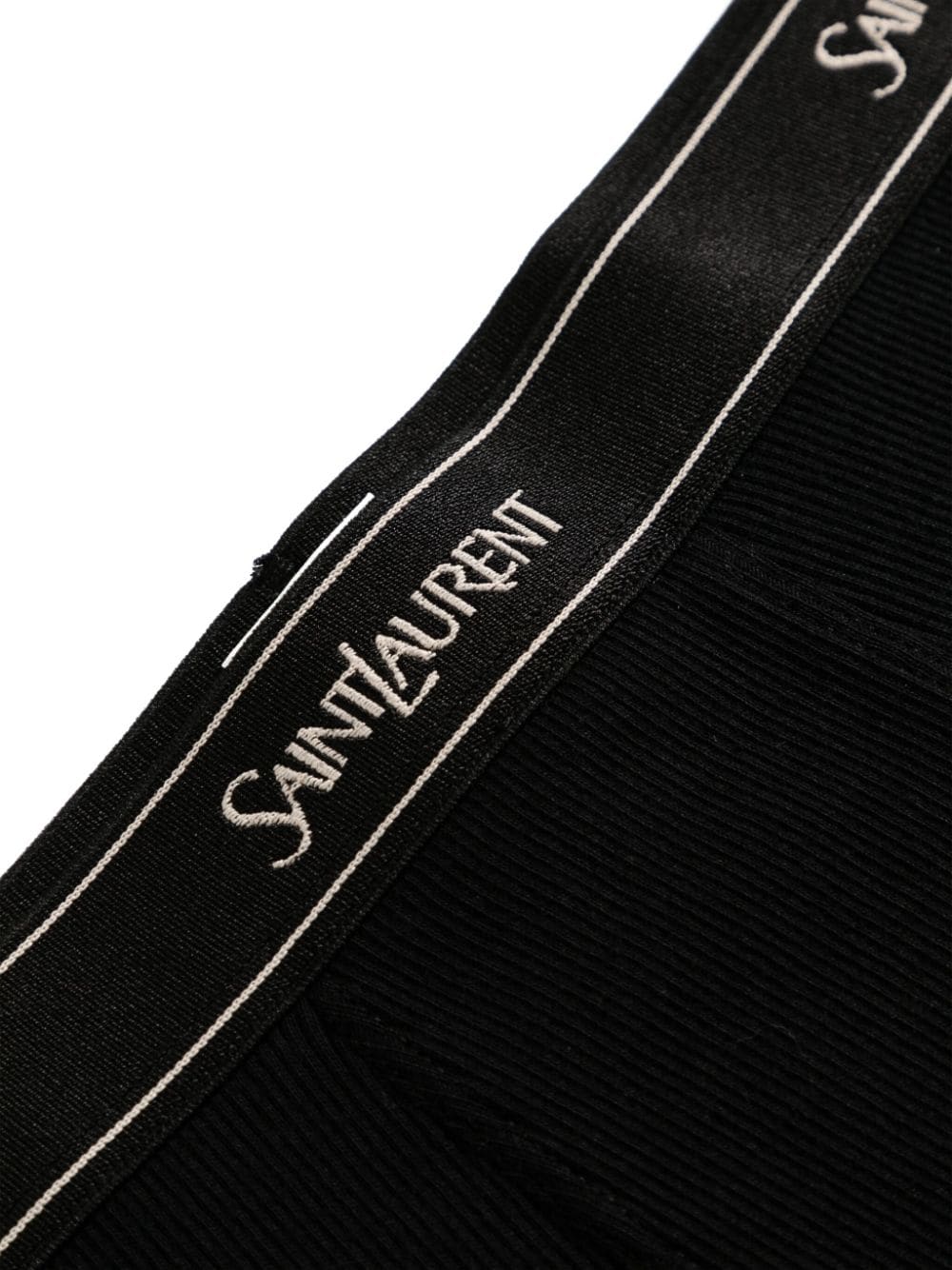Saint Laurent Men Shorts With Logo