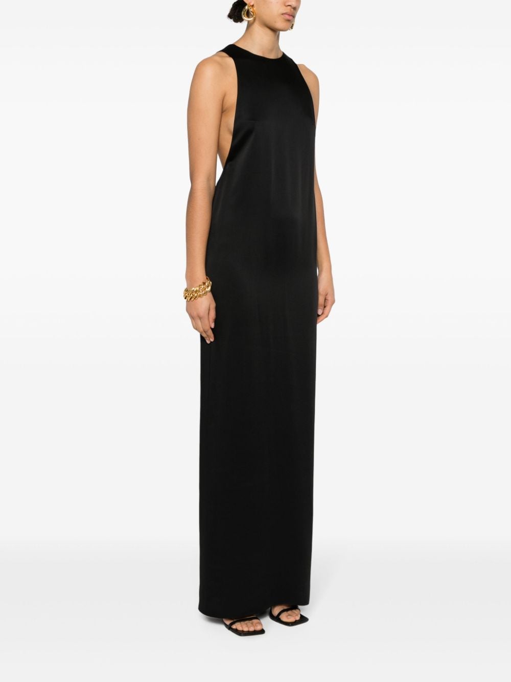 Saint Laurent Women Dress Tied On The Back