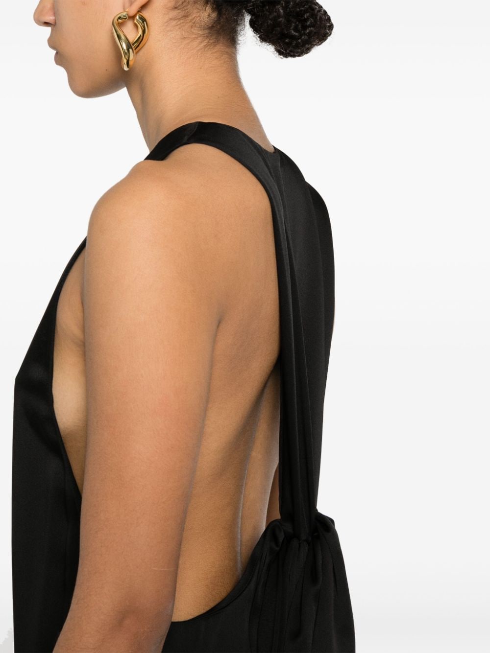 Saint Laurent Women Dress Tied On The Back