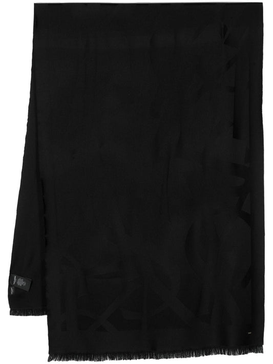 Saint Laurent Men Wool Scarf