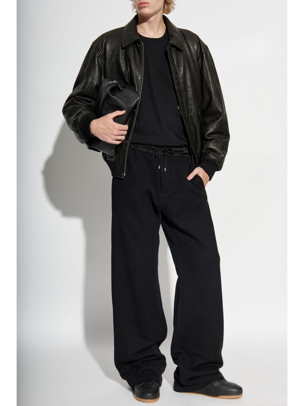 Saint Laurent Men Cotton T-Shirt