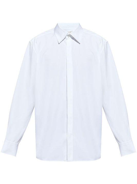 Saint Laurent Men Poplin Shirt