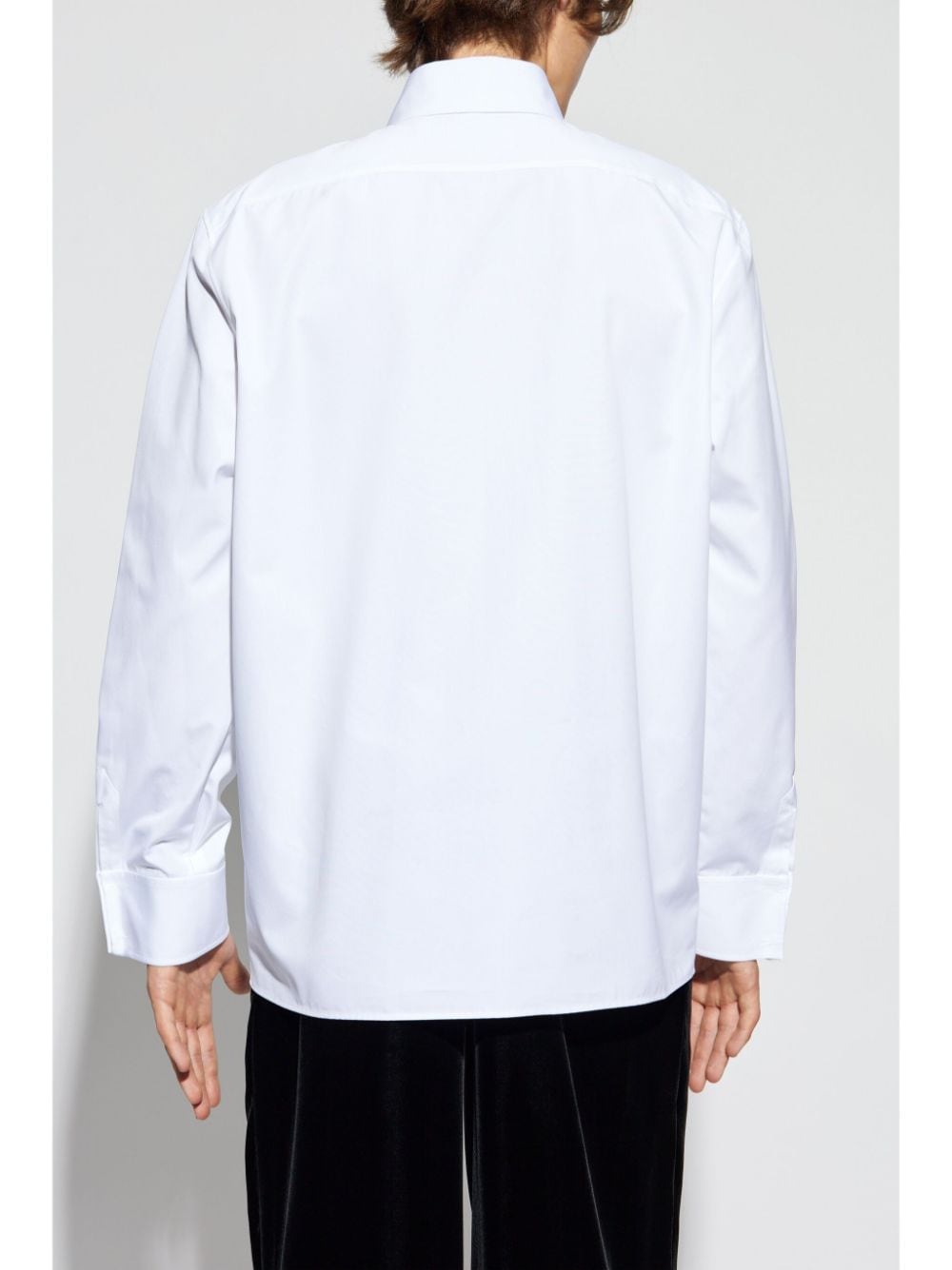 Saint Laurent Men Poplin Shirt