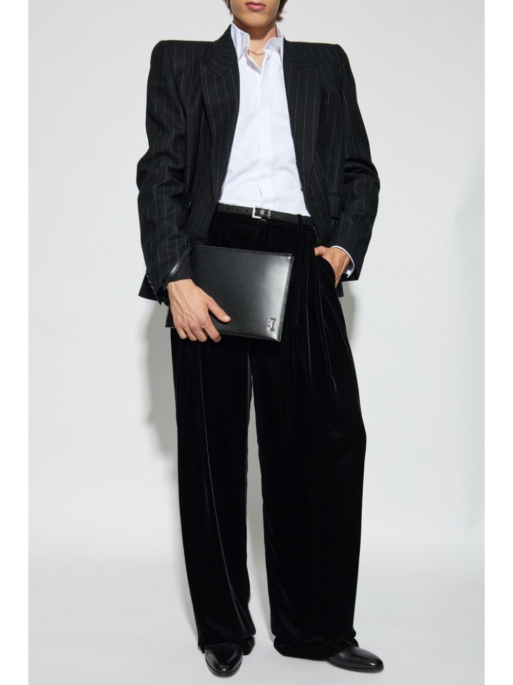 Saint Laurent Men Poplin Shirt