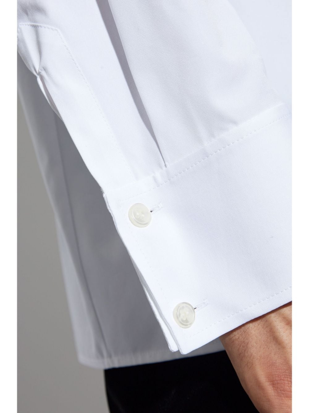 Saint Laurent Men Poplin Shirt
