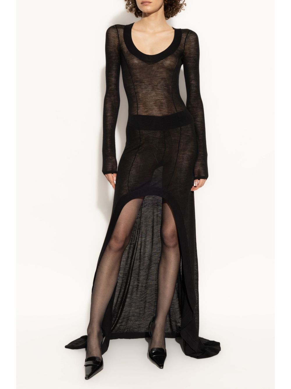 Saint Laurent Women Asymmetrical Dress