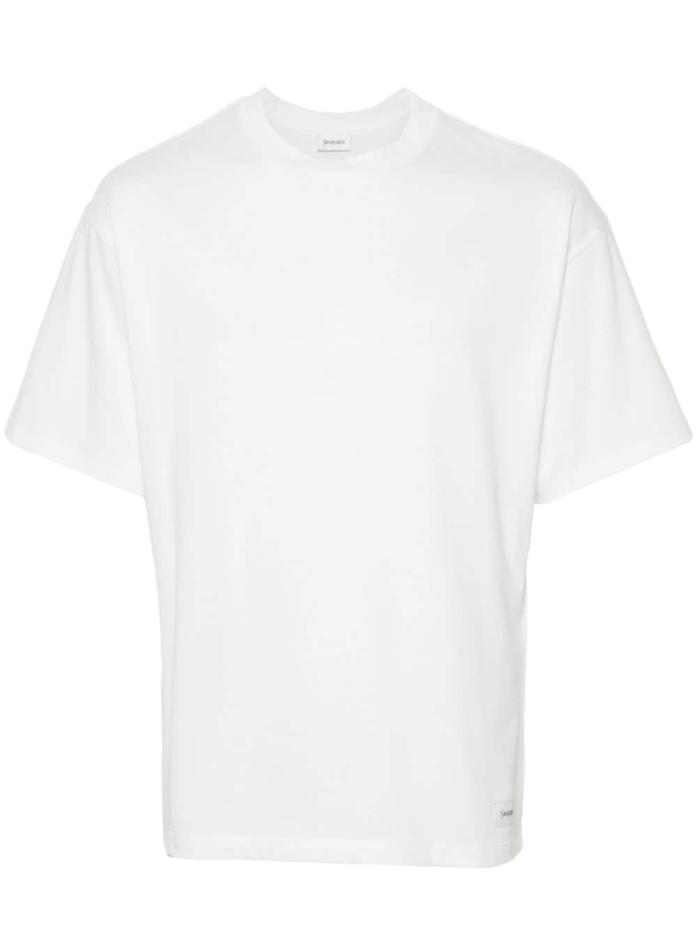 Saint Laurent Men Cotton T-Shirt
