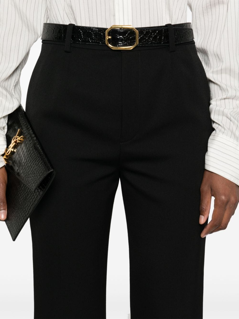 Saint Laurent Women Flared Trousers
