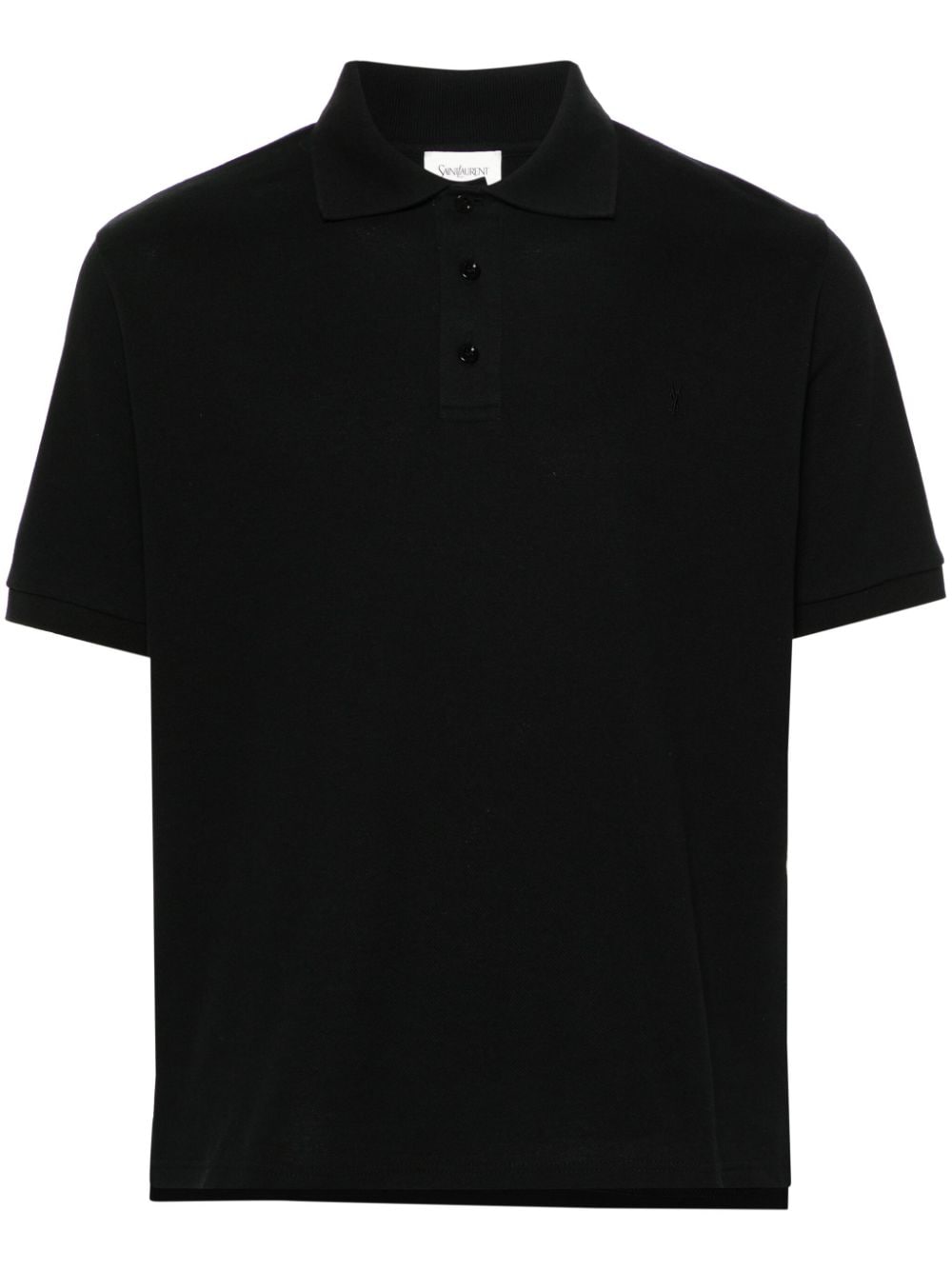 Saint Laurent Men Cotton Polo Shirt