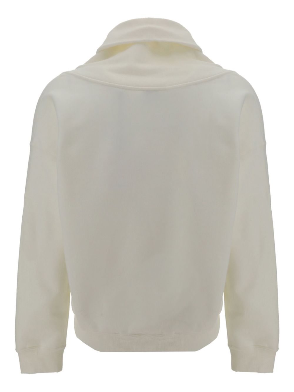 Saint Laurent Women Draped Neck Sweatshirt