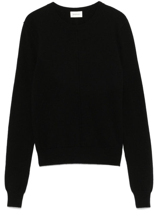 Saint Laurent Women Perforated Sweater