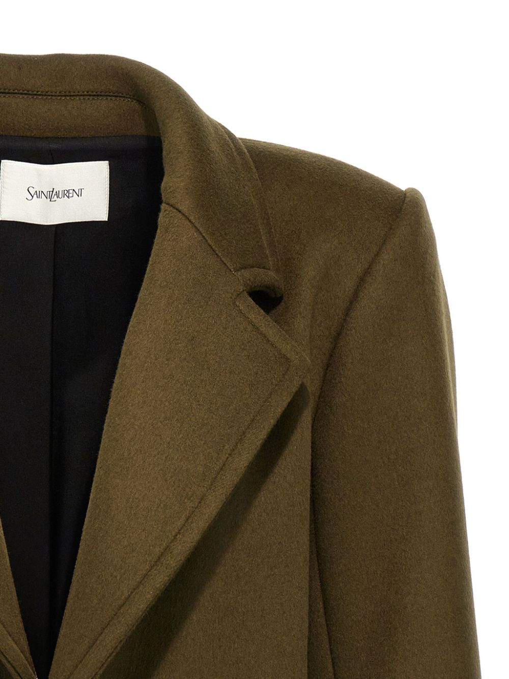 Saint Laurent Women Single-Breasted Coat