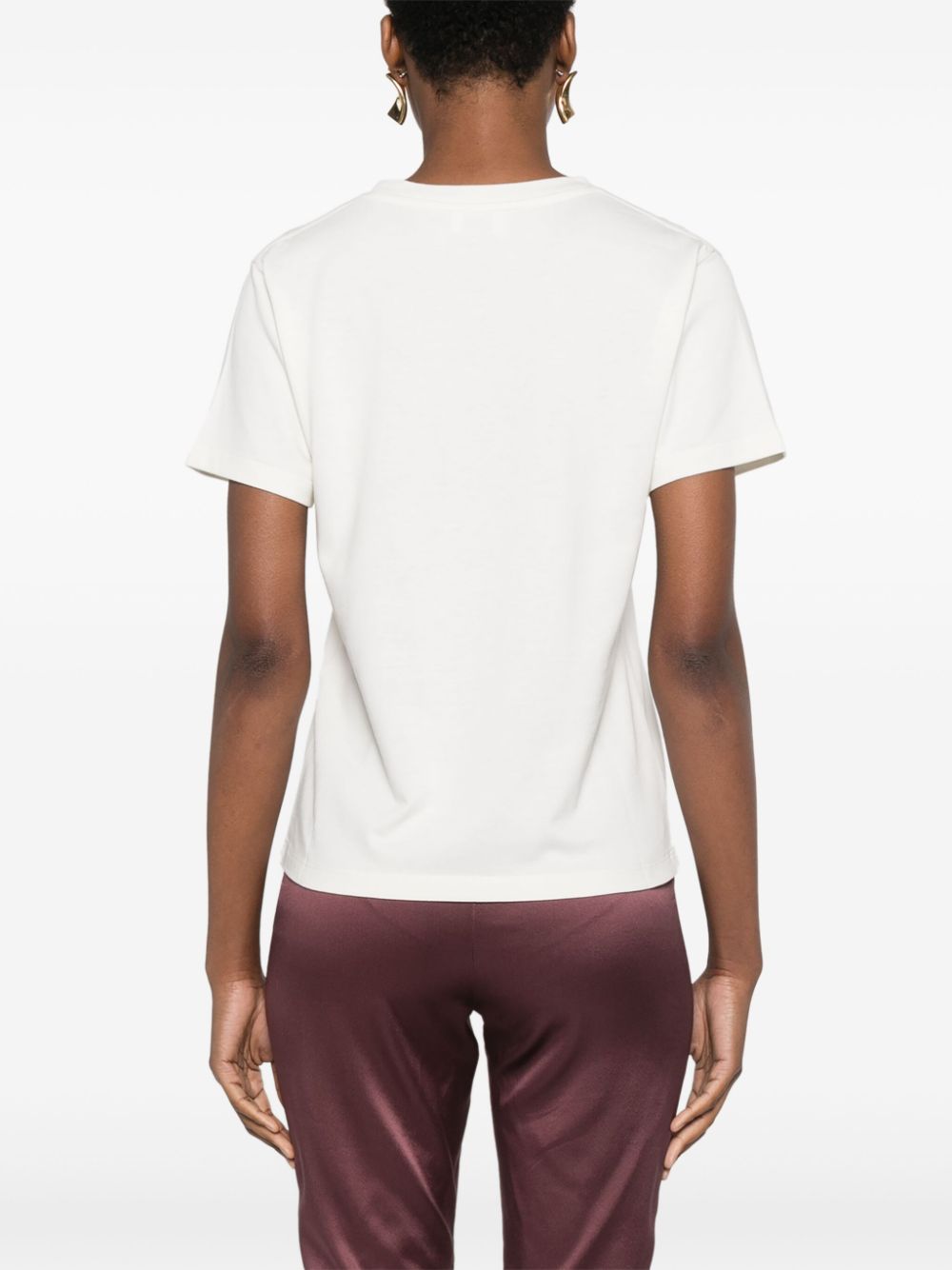 Saint Laurent Women Logo T-Shirt