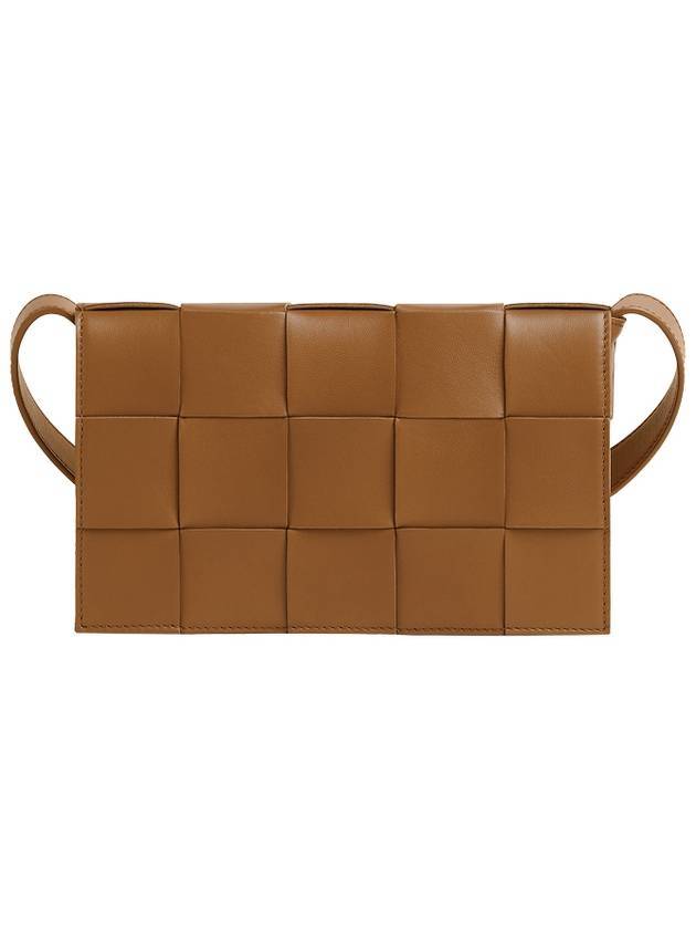 Bottega Veneta Intrecciato Cassette Cross Bag Wood