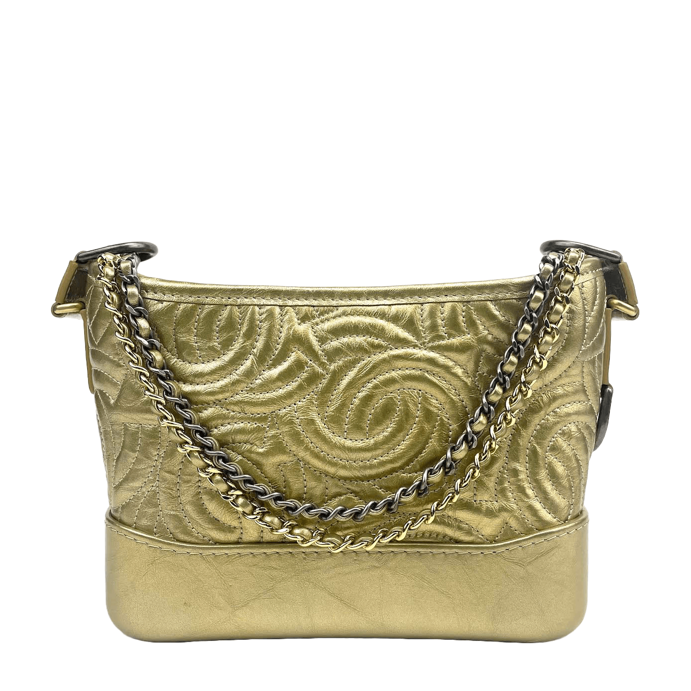 CHANEL Gabrielle Small Crossbody - Gold