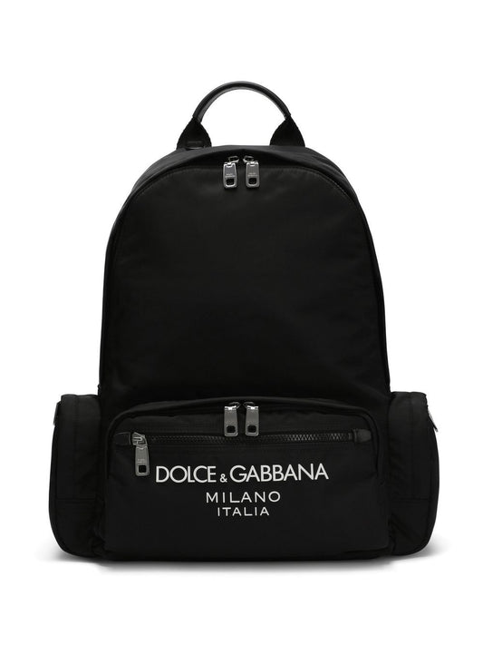 Dolce & Gabbana Men Backpack With Print