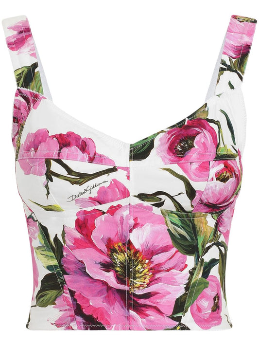 Dolce & Gabbana Women Floral Print Top