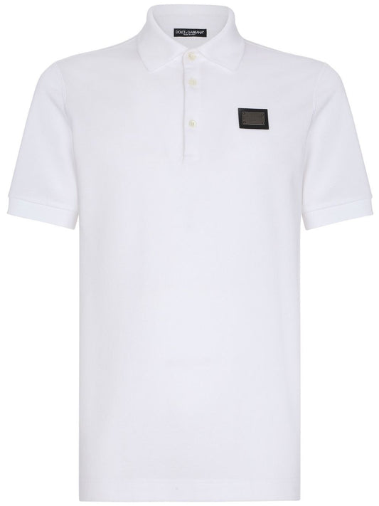 Dolce & Gabbana Men Polo With Logo