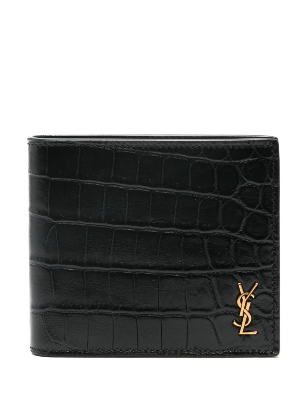 Saint Laurent Men Leather Wallet