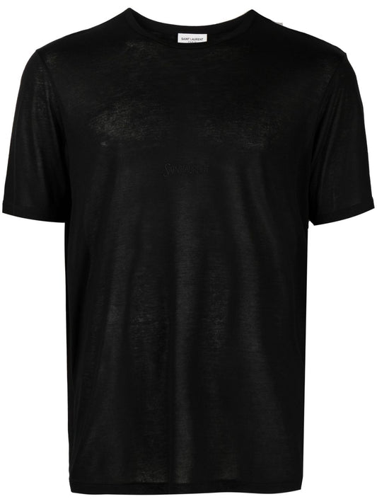 Saint Laurent Men Logo T-Shirt