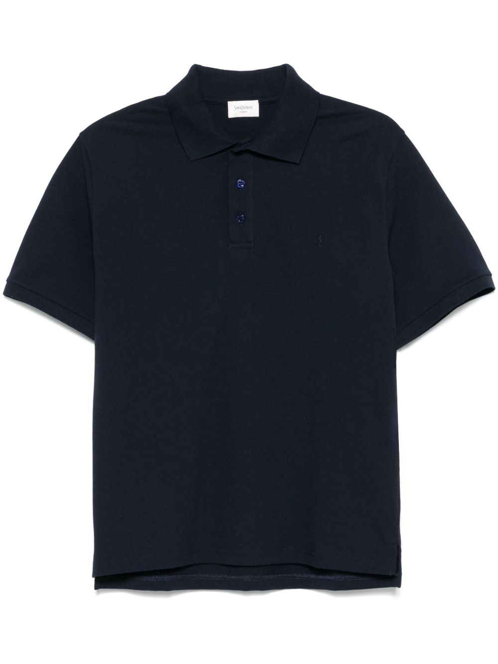 Saint Laurent Men Cotton Polo Shirt