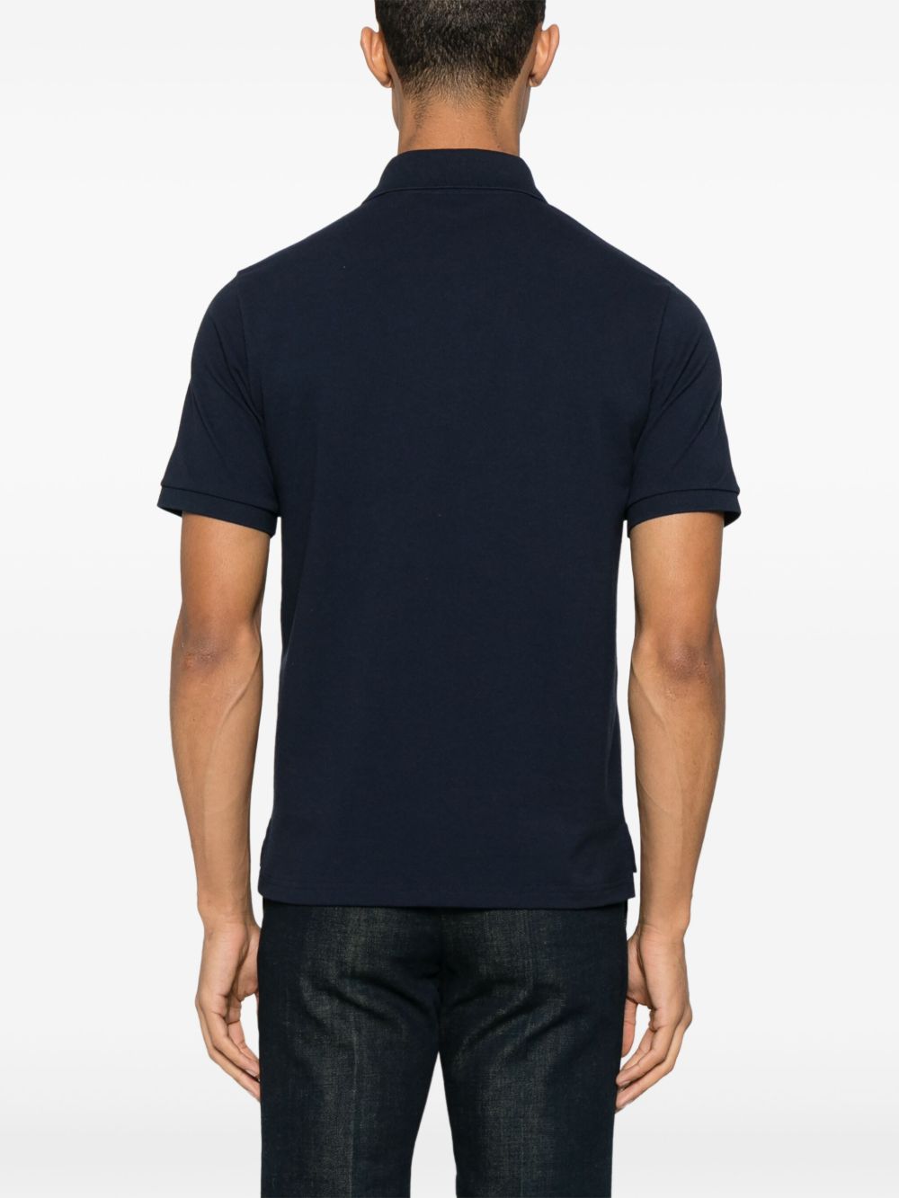 Saint Laurent Men Cotton Polo Shirt