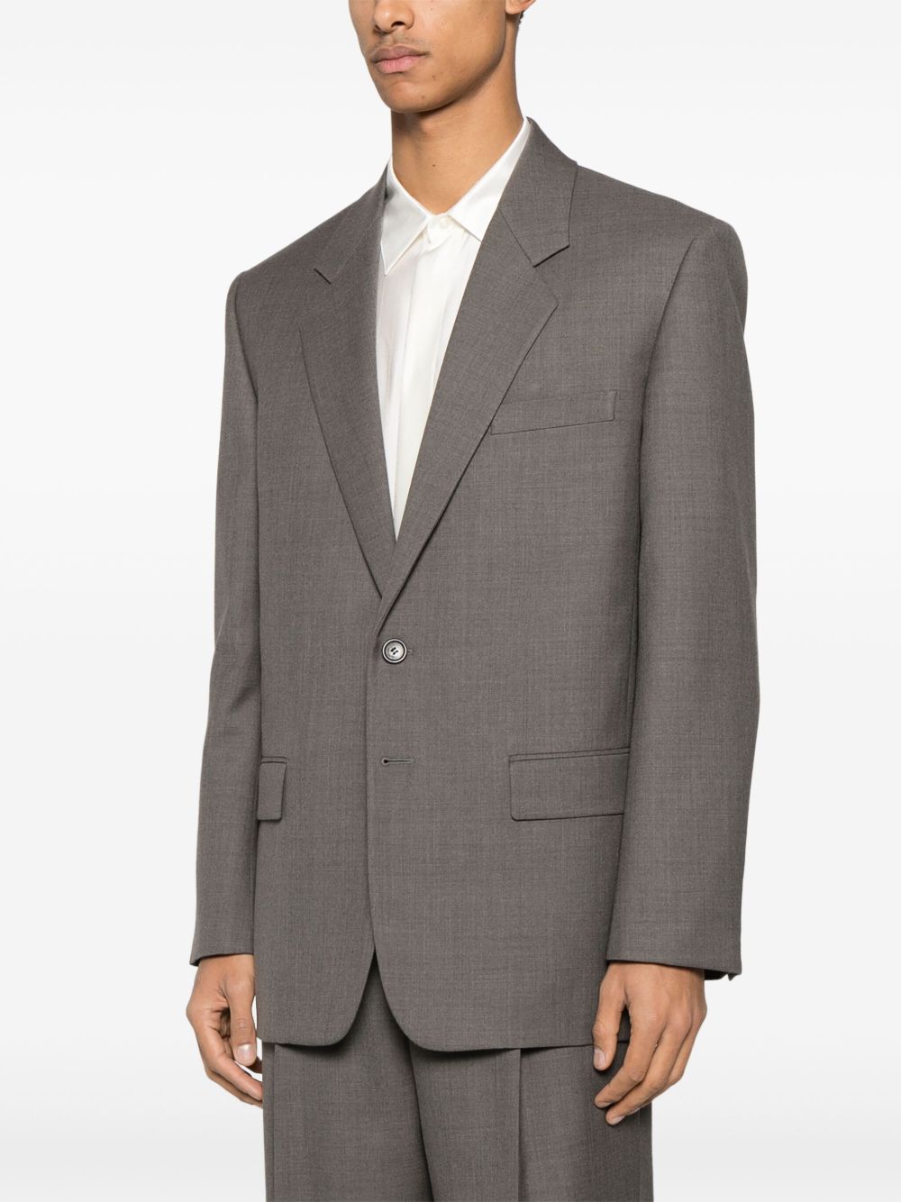 Saint Laurent Men Wool Chinè Jacket
