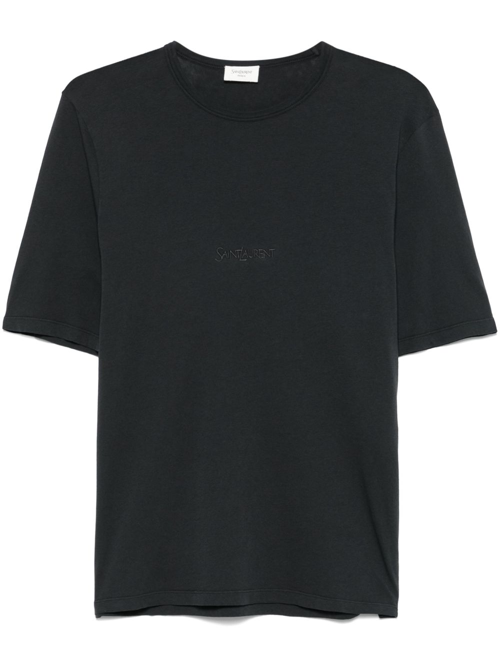 Saint Laurent Men Short-Sleeved T-Shirt With Logo