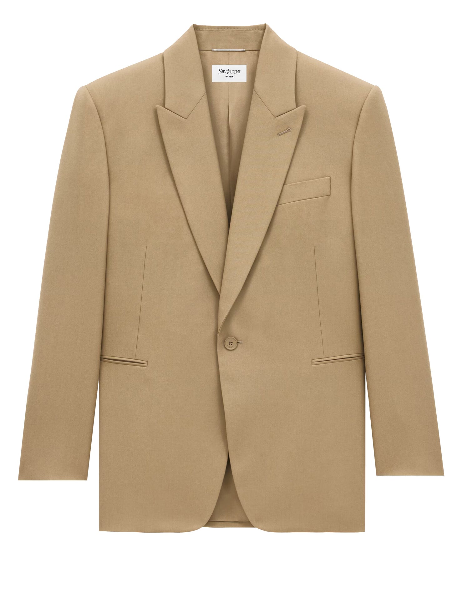 Saint Laurent Men Wool Gabardine Jacket