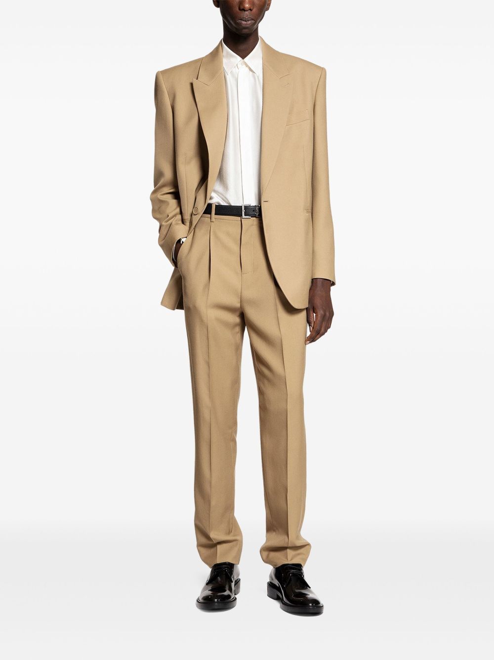 Saint Laurent Men Wool Gabardine Jacket