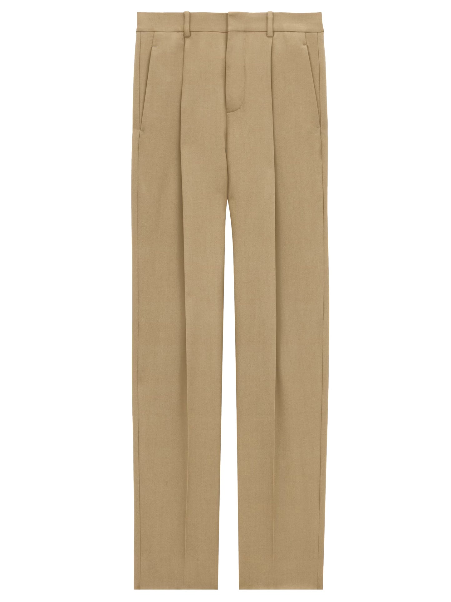 Saint Laurent Men Wool Gabardine Trousers