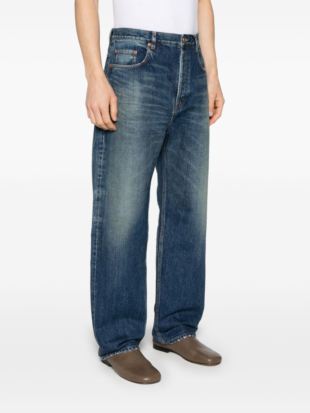 Saint Laurent Men High Waist Jeans