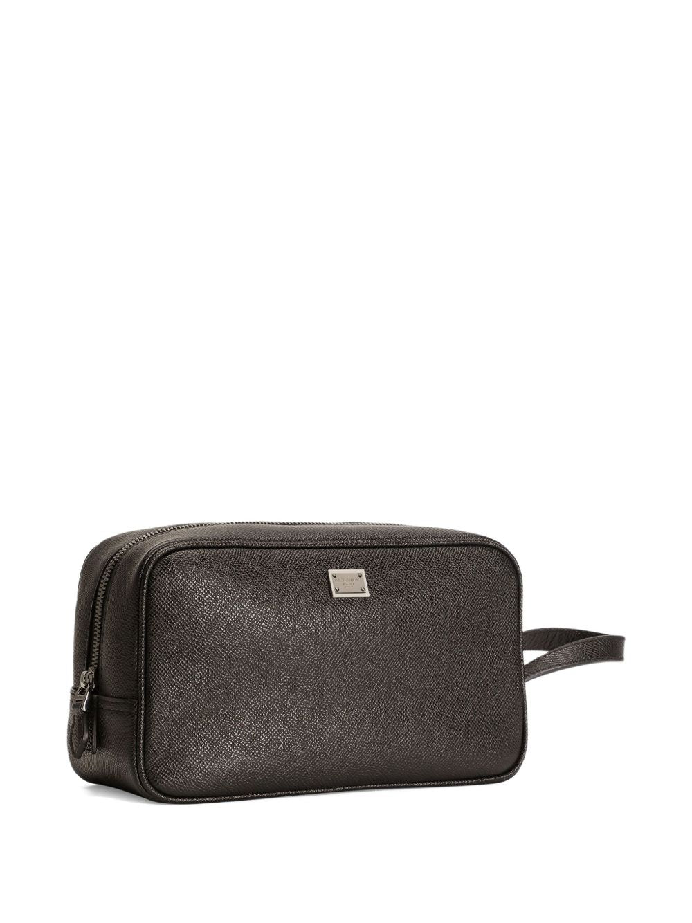 Dolce & Gabbana Men Sicily Leather Toiletry Bag