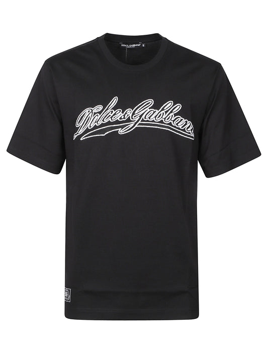 Dolce & Gabbana Men Short Sleeve T-Shirt With Logo