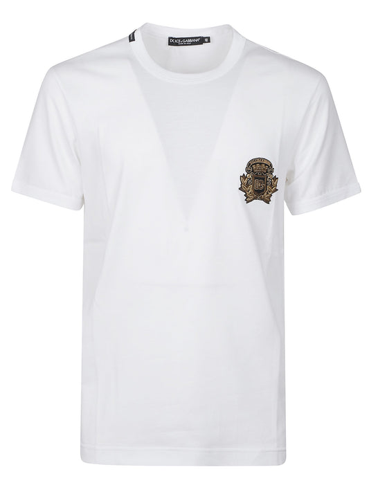Dolce & Gabbana Men Short Sleeve T-Shirt With Logo