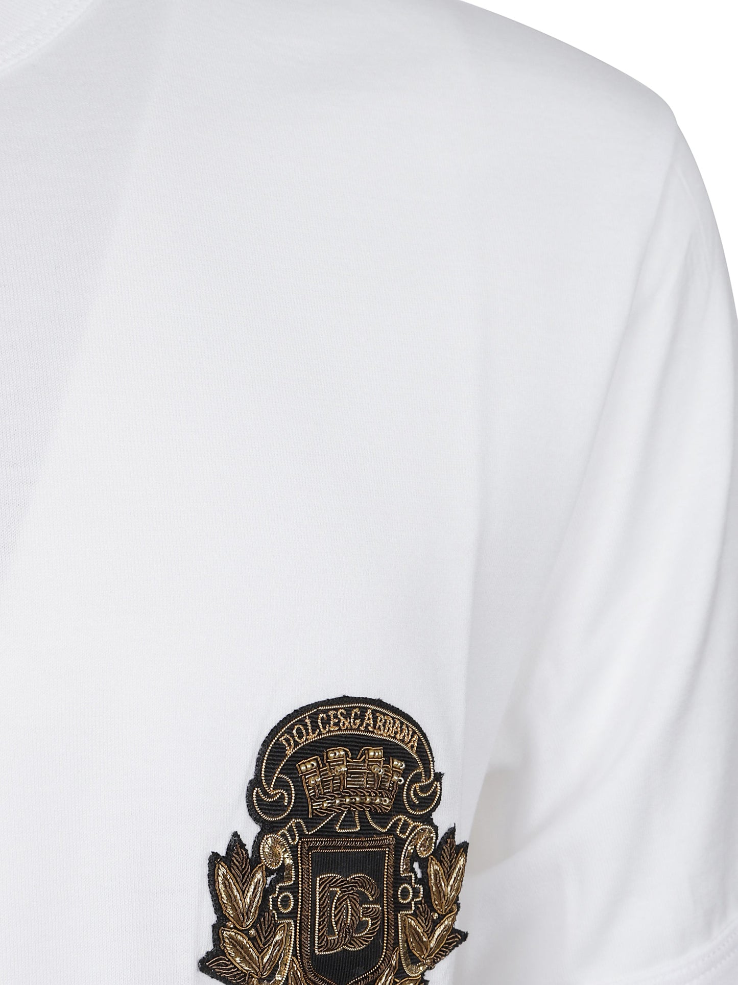 Dolce & Gabbana Men Short Sleeve T-Shirt With Logo