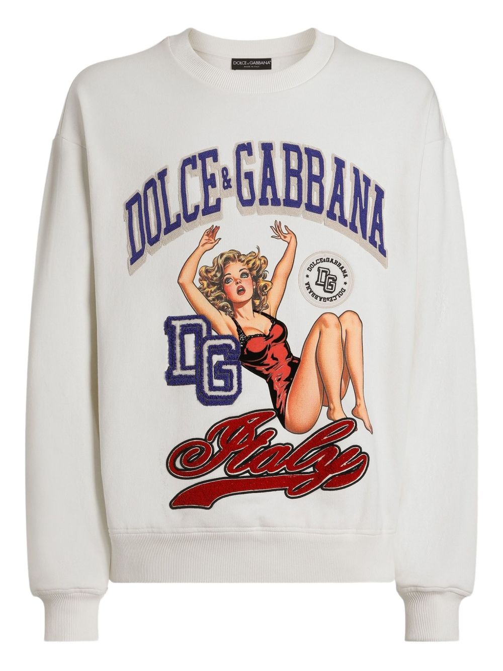 Dolce & Gabbana Men Sweatshirt With Logo