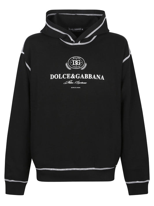 Dolce & Gabbana Men Sweatshirt With Hat