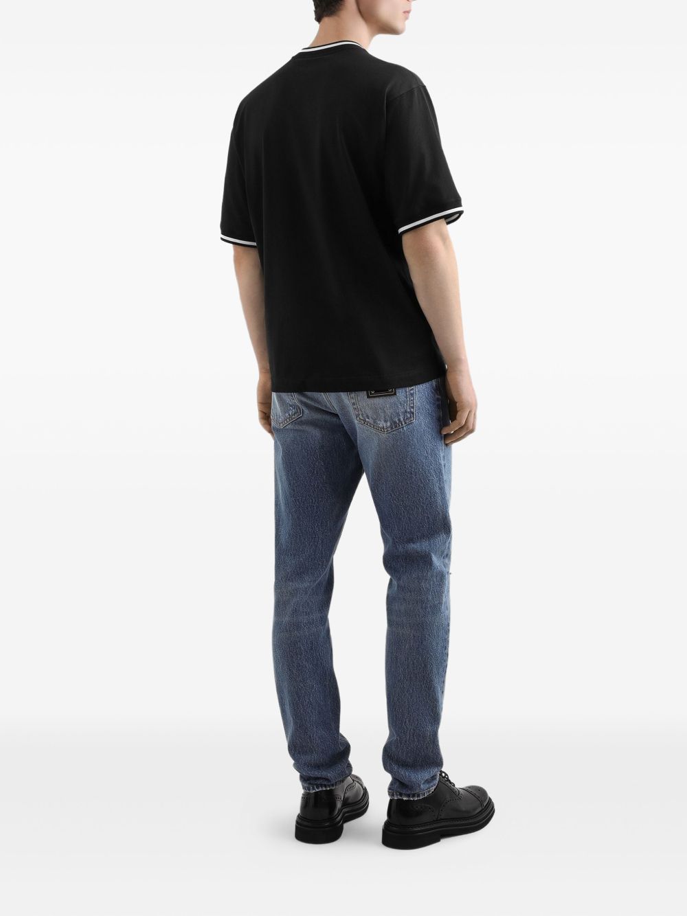 Dolce & Gabbana Men Ripped Jeans