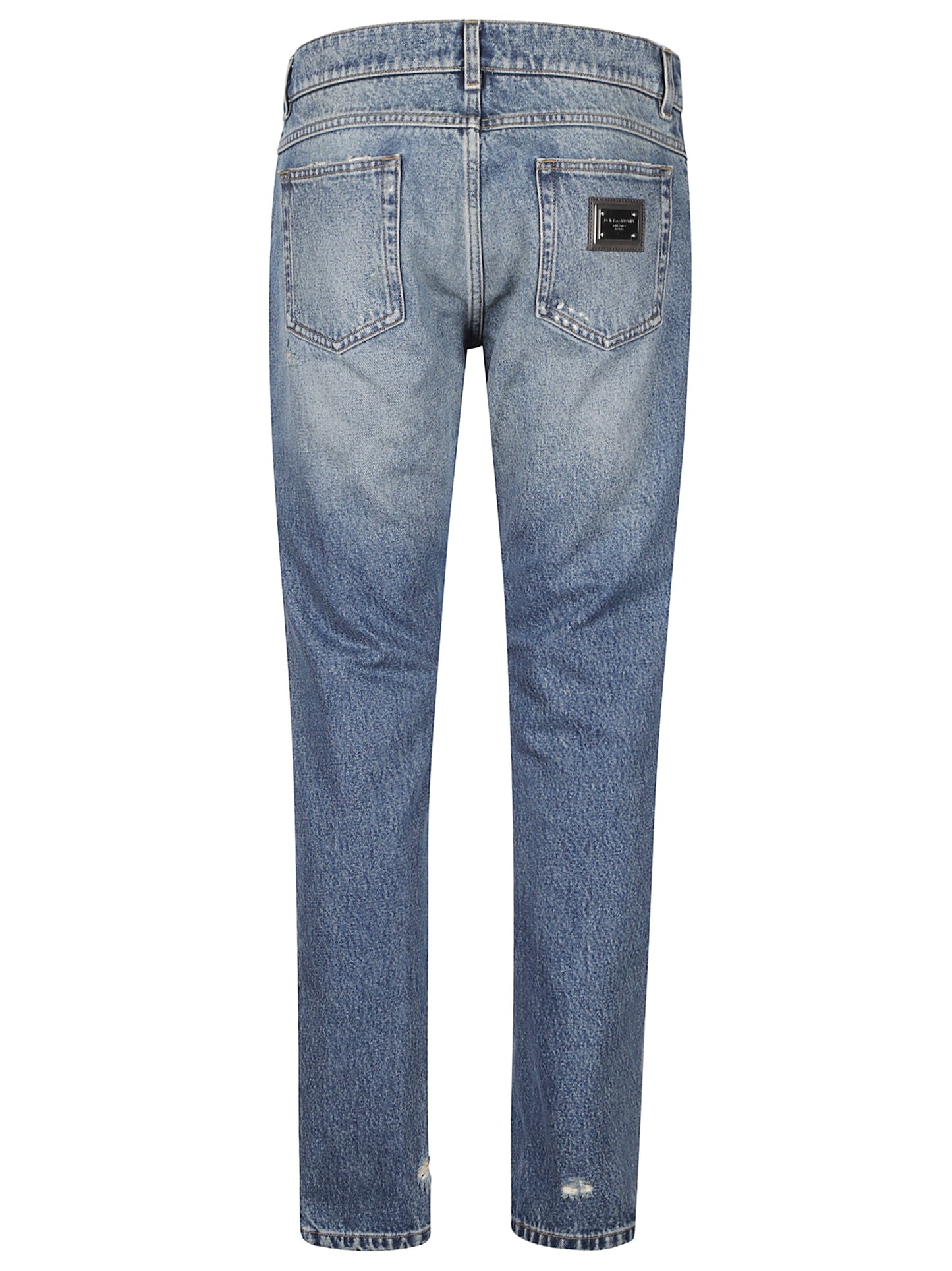 Dolce & Gabbana Men Jeans With A Worn Effect