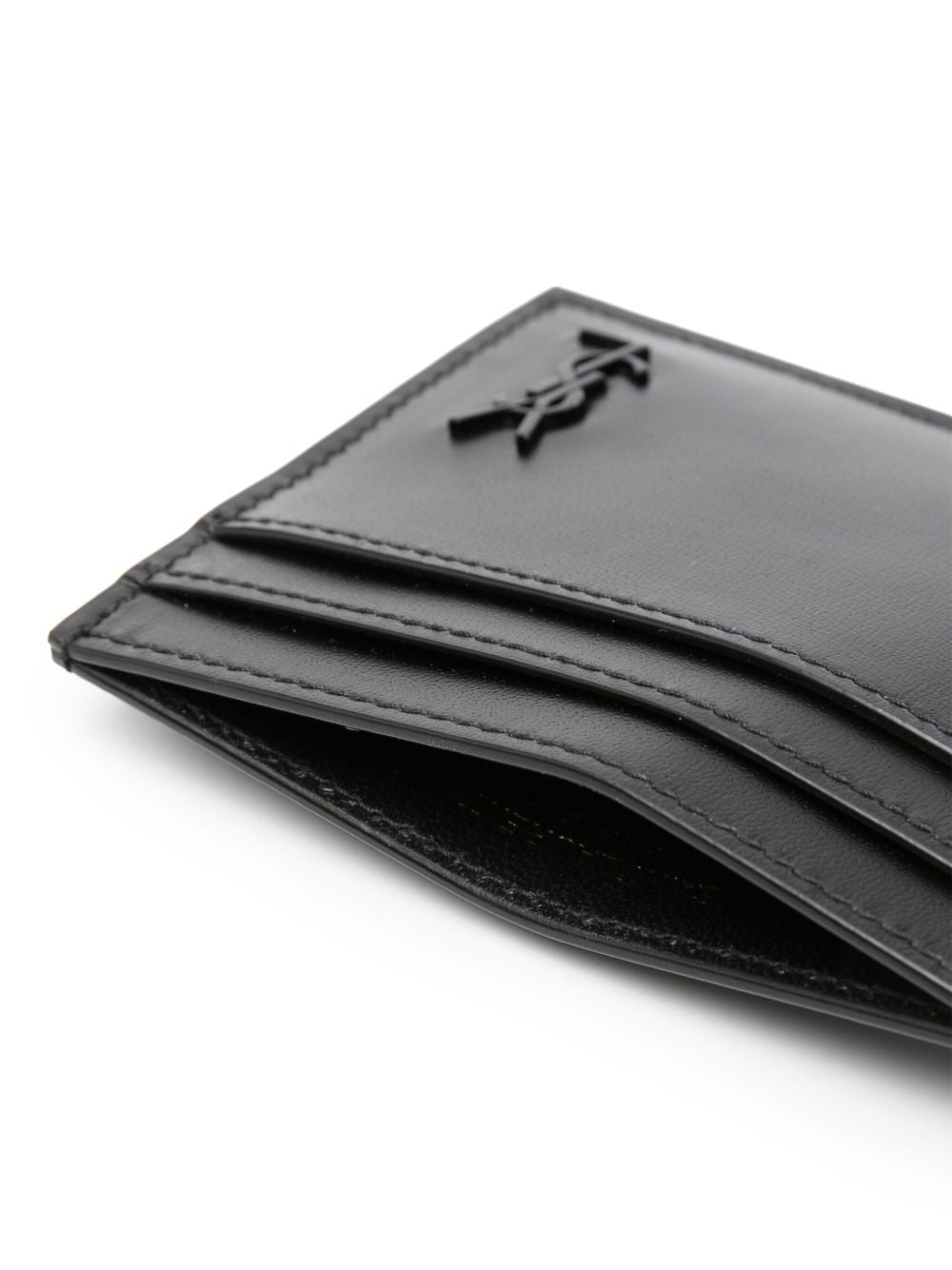 Saint Laurent Men Tiny Cassandre Card Holder